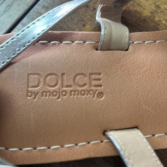 Dolce Silver Bow Thong Sandal - Picture 3 of 6